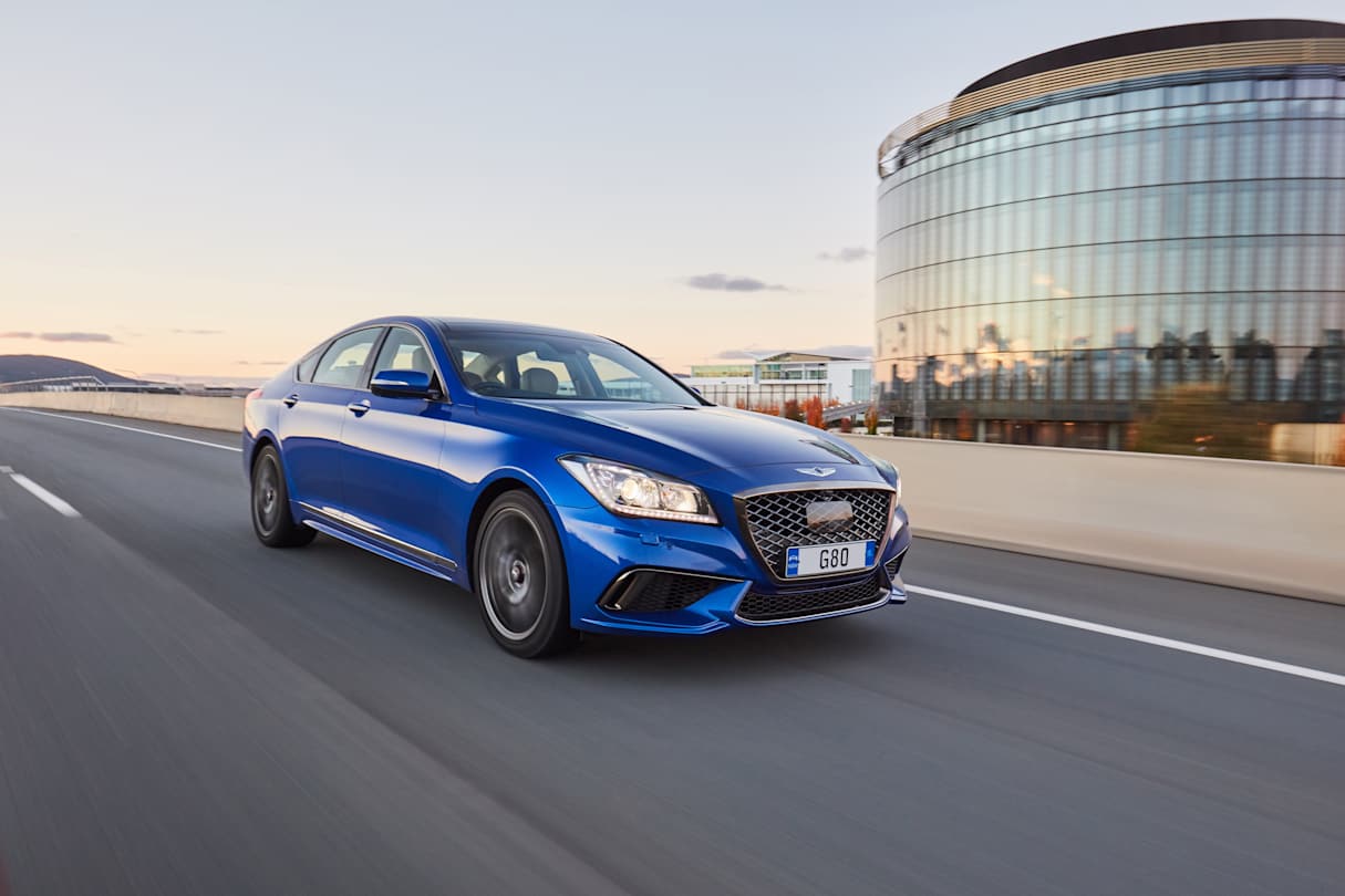 The ride and handling is just right for the G80.